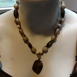 Glass stone Necklace